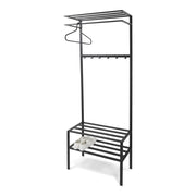 Kapstok IVAR 2 Zwart 70x29x178cm Spinder Design-Kapstokken-Spinder