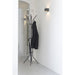 Kapstok JESSY Zwart 40x40x170cm Spinder Design GV062-02-Kapstokken-Spinder