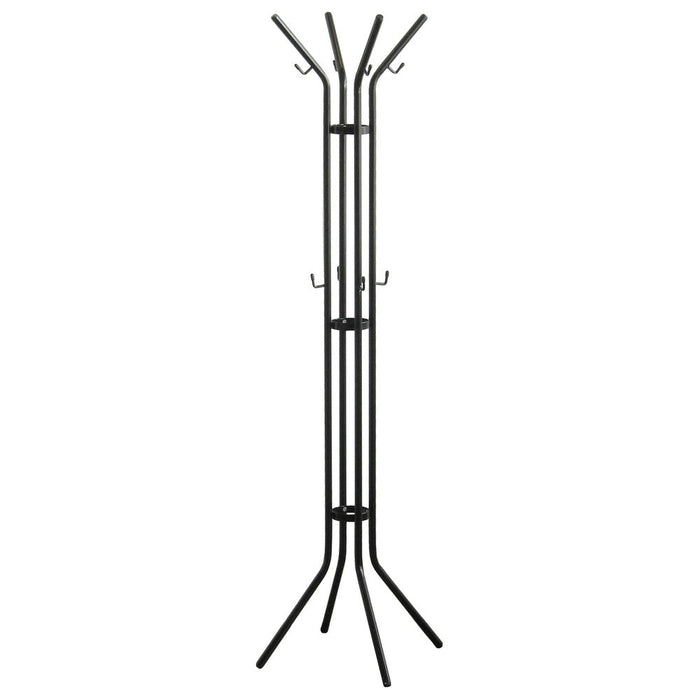 Kapstok JESSY Zwart 40x40x170cm Spinder Design-Kapstokken-Spinder