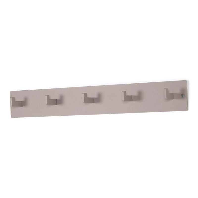 Kapstok LEATHERMAN 5 Silky Taupe 70x7x10cm Spinder Design-Kapstokken-Spinder