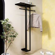 Kapstok LUNO LARGE 70 Zwart 70x30x160cm Spinder Design-Kapstokken-Spinder