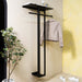 Kapstok LUNO LARGE 70 Zwart 70x30x160cm Spinder Design-Kapstokken-Spinder