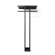 Kapstok LUNO LARGE 70 Zwart 70x30x160cm Spinder Design-Kapstokken-Spinder
