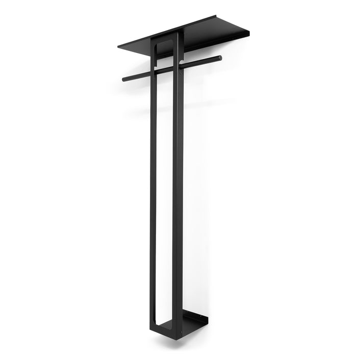 Kapstok LUNO LARGE 70 Zwart 70x30x160cm Spinder Design-Kapstokken-Spinder