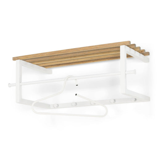 Kapstok MARCO Wit Eiken 76x34x26cm Spinder Design-Kapstokken-Spinder