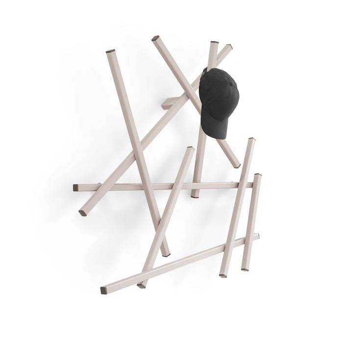 Kapstok MATCHES Silky Taupe 79x10x79cm Spinder Design-Kapstokken-Spinder