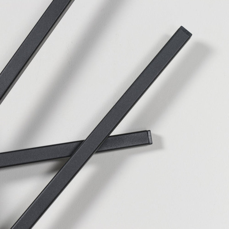 Kapstok MATCHES Zwart 100x15x184cm Spinder Design-Kapstokken-Spinder