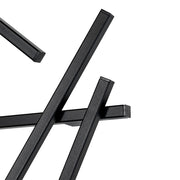 Kapstok MATCHES Zwart 79x10x79cm Spinder Design-Kapstokken-Spinder