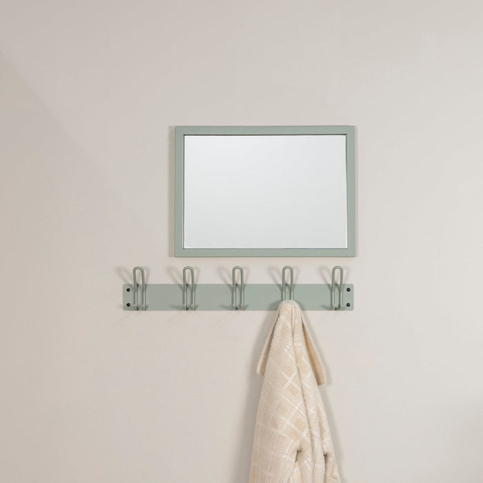 Kapstok MILES 5 Dusty Green 70x7x14cm Spinder Design-Kapstokken-Spinder