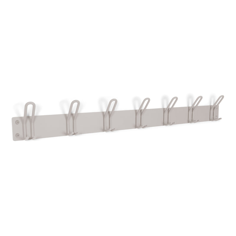 Kapstok MILES 7 Silky Taupe 100x7x14cm Spinder Design-Kapstokken-Spinder