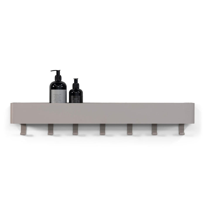 Kapstok MULTI 7 Silky Taupe 72x10x13cm Spinder Design-Kapstokken-Spinder