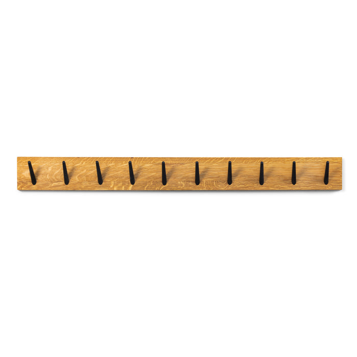 Kapstok NUB 10 Naturel Zwart 100x7x10cm Spinder Design-Kapstokken-Spinder