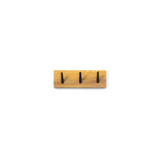Kapstok NUB 3 Naturel Zwart 30x7x10cm Spinder Design-Kapstokken-Spinder
