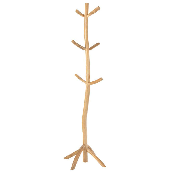 Kapstok Naturel Ash hout 68 cm 68x57x184 cm-Kapstokken-J-Line