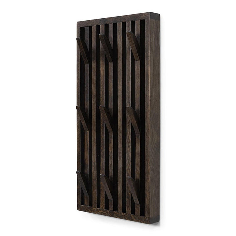 Kapstok PARCO Walnoot 24.3x1.5x50cm Spinder Design-Kapstokken-Spinder
