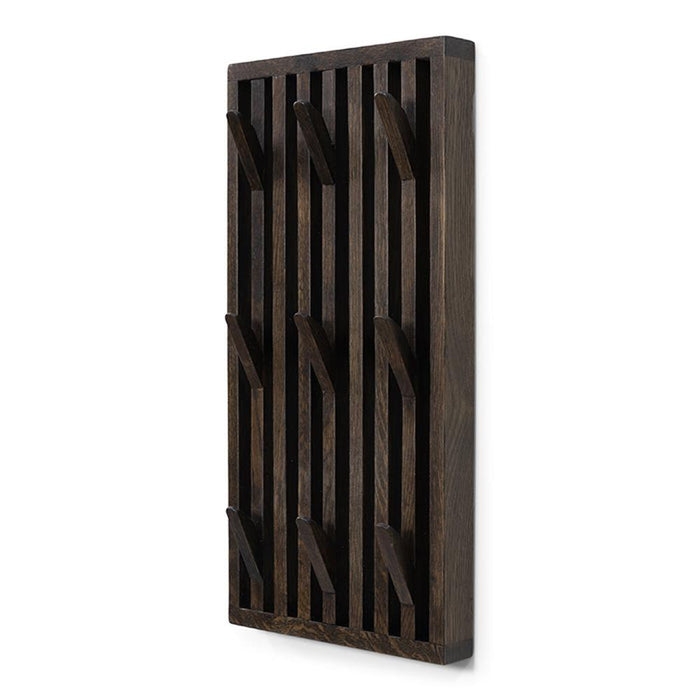Kapstok PARCO Walnoot 24.3x1.5x50cm Spinder Design-Kapstokken-Spinder