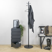 Kapstok PULL Zwart 35x35x178cm Spinder Design-Kapstokken-Spinder
