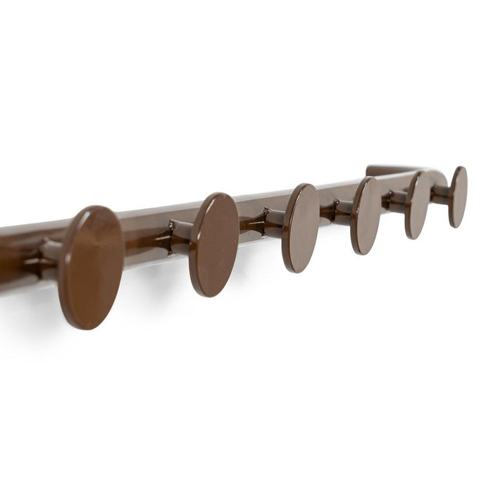 Kapstok RETRO Chocolate Brown 75x9.6x4.5cm Spinder Design-Kapstokken-Spinder