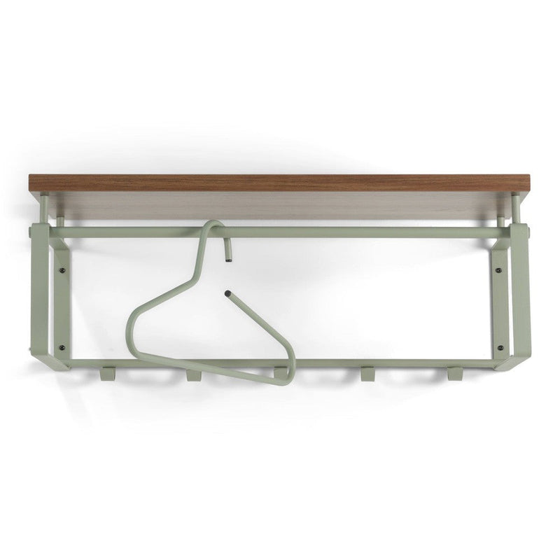 Kapstok REX 3 Dusty Green Walnut 70x29x28cm Spinder Design-Kapstokken-Spinder