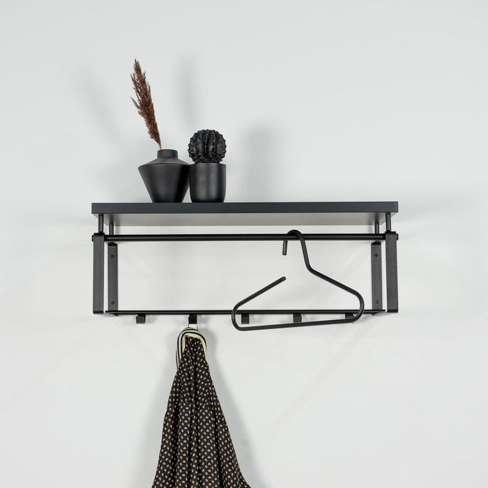 Kapstok REX 3 Zwart 70x29x28cm Spinder Design-Kapstokken-Spinder