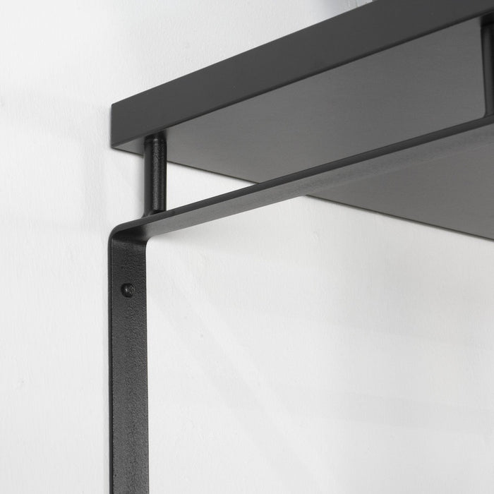Kapstok REX 3 Zwart 70x29x28cm Spinder Design-Kapstokken-Spinder