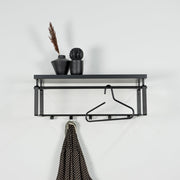 Kapstok REX 3 Zwart 70x29x28cm Spinder Design-Kapstokken-Spinder