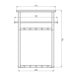 Kapstok RIZZOLI Silky Taupe 76x34x76cm Spinder Design-Kapstokken-Spinder