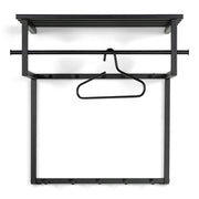 Kapstok RIZZOLI Zwart 76x34x76cm Spinder Design-Kapstokken-Spinder