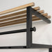 Kapstok RIZZOLI Zwart Eiken 100x34x76cm Spinder Design-Kapstokken-Spinder