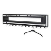 Kapstok SCHOOL 120 BLACK EDITION Zwart 118x19x29.5cm-Kapstokken-Spinder