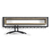 Kapstok SCHOOL 120 Zwart Eiken 118x19x29.5cm Spinder Design-Kapstokken-Spinder