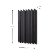 Kapstok SENSU L Zwart 29.4x4x41.8cm Spinder Design-Kapstokken-Spinder