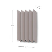 Kapstok SENSU M Silky Taupe 21x4x29.5cm Spinder Design-Kapstokken-Spinder