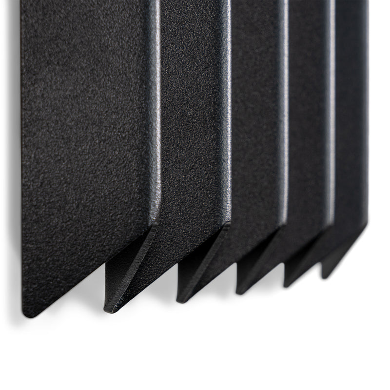 Kapstok SENSU M Zwart 21x4x29.5cm Spinder Design-Kapstokken-Spinder