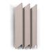 Kapstok SENSU S Silky Taupe 12.6x4x21cm Spinder Design-Kapstokken-Spinder
