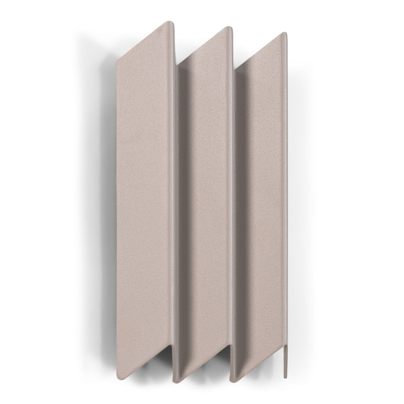 Kapstok SENSU S Silky Taupe 12.6x4x21cm Spinder Design-Kapstokken-Spinder