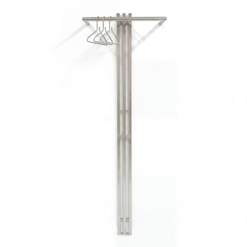 Kapstok SENZA 5 RVS 65x28x63.5cm Spinder Design-Kapstokken-Spinder