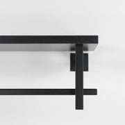 Kapstok SIMPLON Zwart 76x29x23cm Spinder Design-Kapstokken-Spinder