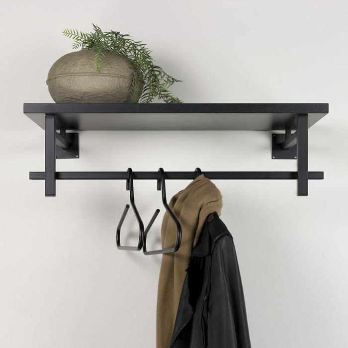 Kapstok SIMPLON Zwart 76x29x23cm Spinder Design-Kapstokken-Spinder