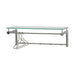 Kapstok SUZA 5 RVS Helder Glas 79x29x28cm Spinder Design-Kapstokken-Spinder