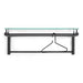 Kapstok SUZA 5 Zwart Helder Glas 79x29x28cm Spinder Design-Kapstokken-Spinder