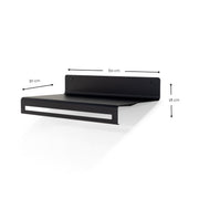 Kapstok SWAY 60 Zwart 60x30x18cm Spinder Design-Kapstokken-Spinder