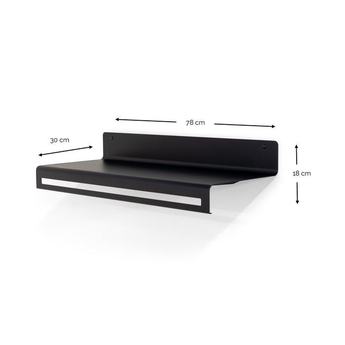 Kapstok SWAY 80 Zwart 78x30.3x18.1cm Spinder Design-Kapstokken-Spinder
