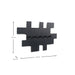 Kapstok TETROMINO Zwart 40x3.5x20.5cm Spinder Design-Kapstokken-Spinder
