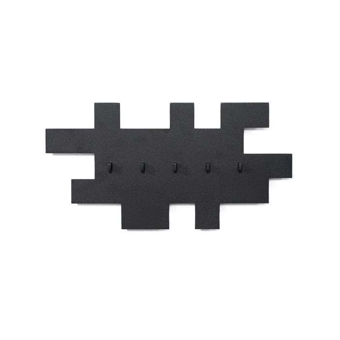 Kapstok TETROMINO Zwart 40x3.5x20.5cm Spinder Design-Kapstokken-Spinder