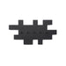 Kapstok TETROMINO Zwart 40x3.5x20.5cm Spinder Design-Kapstokken-Spinder