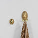 Kapstok TICK Goud 7.5x3.5x9.5cm Spinder Design-Kapstokken-Spinder