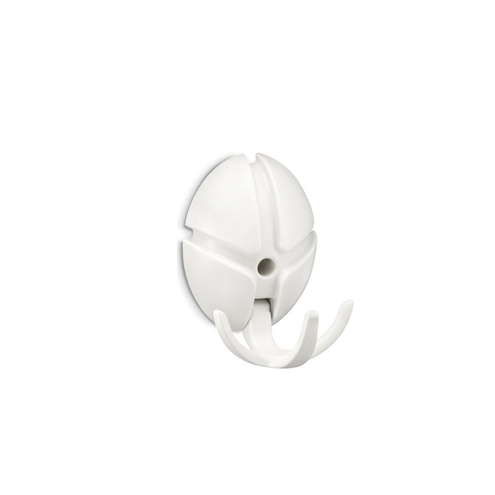 Kapstok TICK Wit 7.5x3.5x9.5cm Spinder Design-Kapstokken-Spinder