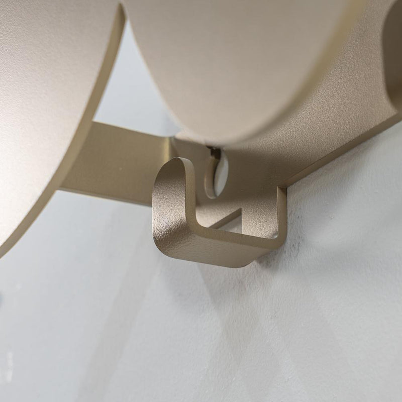 Kapstok TUMULO medium Champagne 58x8x14.5cm Spinder Design-Kapstokken-Spinder