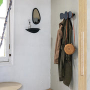 Kapstok TUMULO small Zwart 35x8x14.5cm Spinder Design-Kapstokken-Spinder